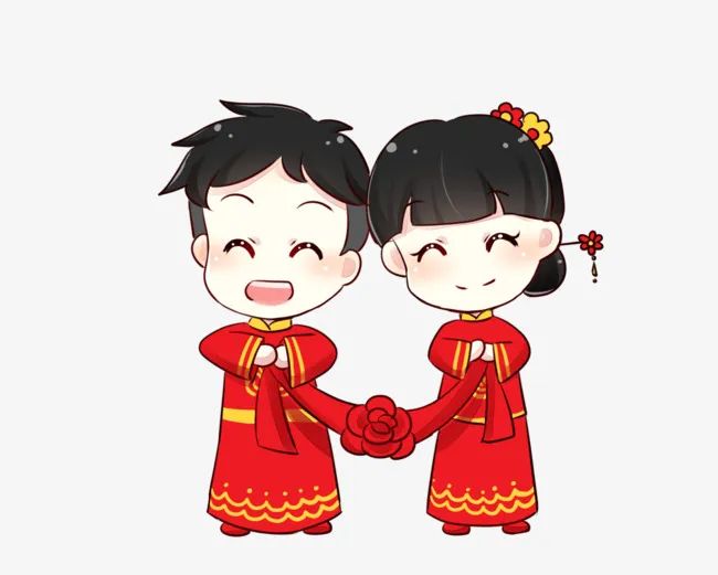 　　 　祝乐乐和落落新婚快乐